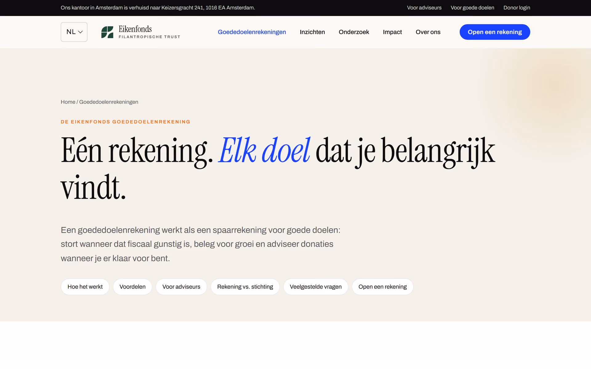 Eikenfonds Nederland: Ontworpen voor Nederland