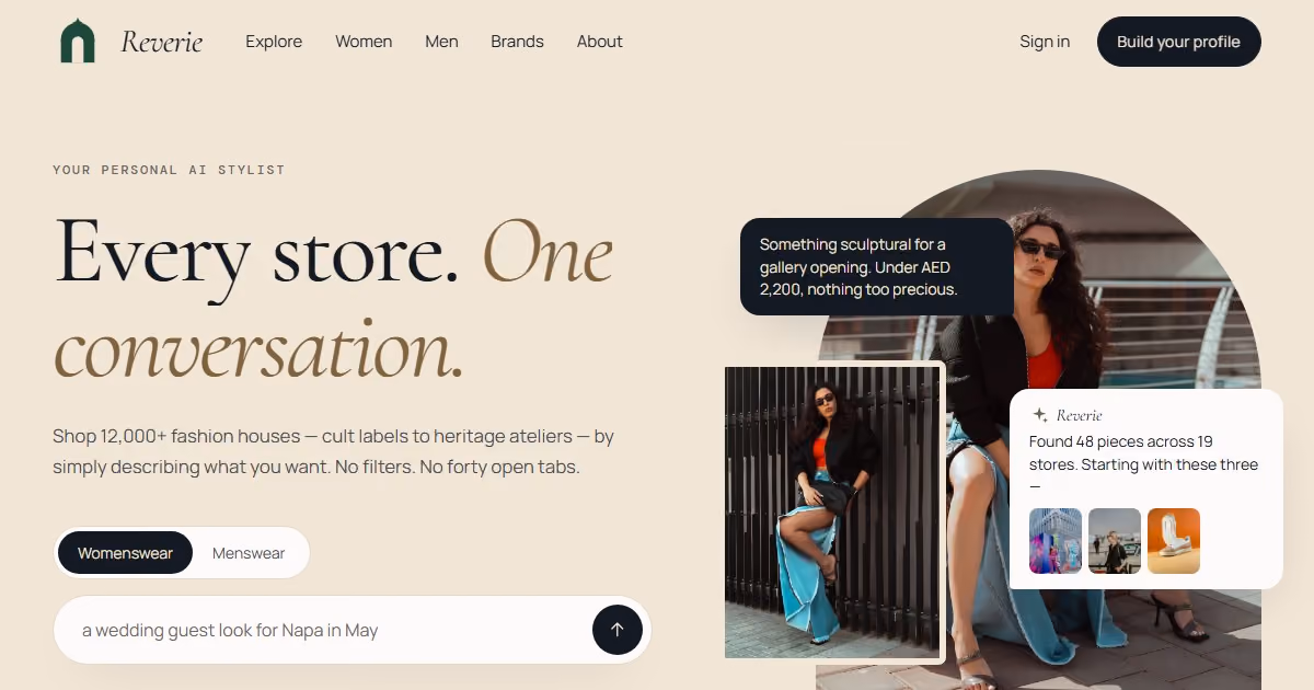 Hulm UAE — AI fashion e-commerce website design for Dubai