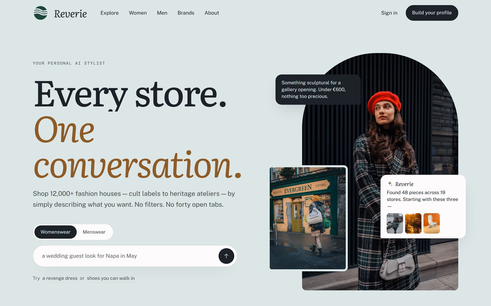 Aisling Ireland: Homepage and key journeys