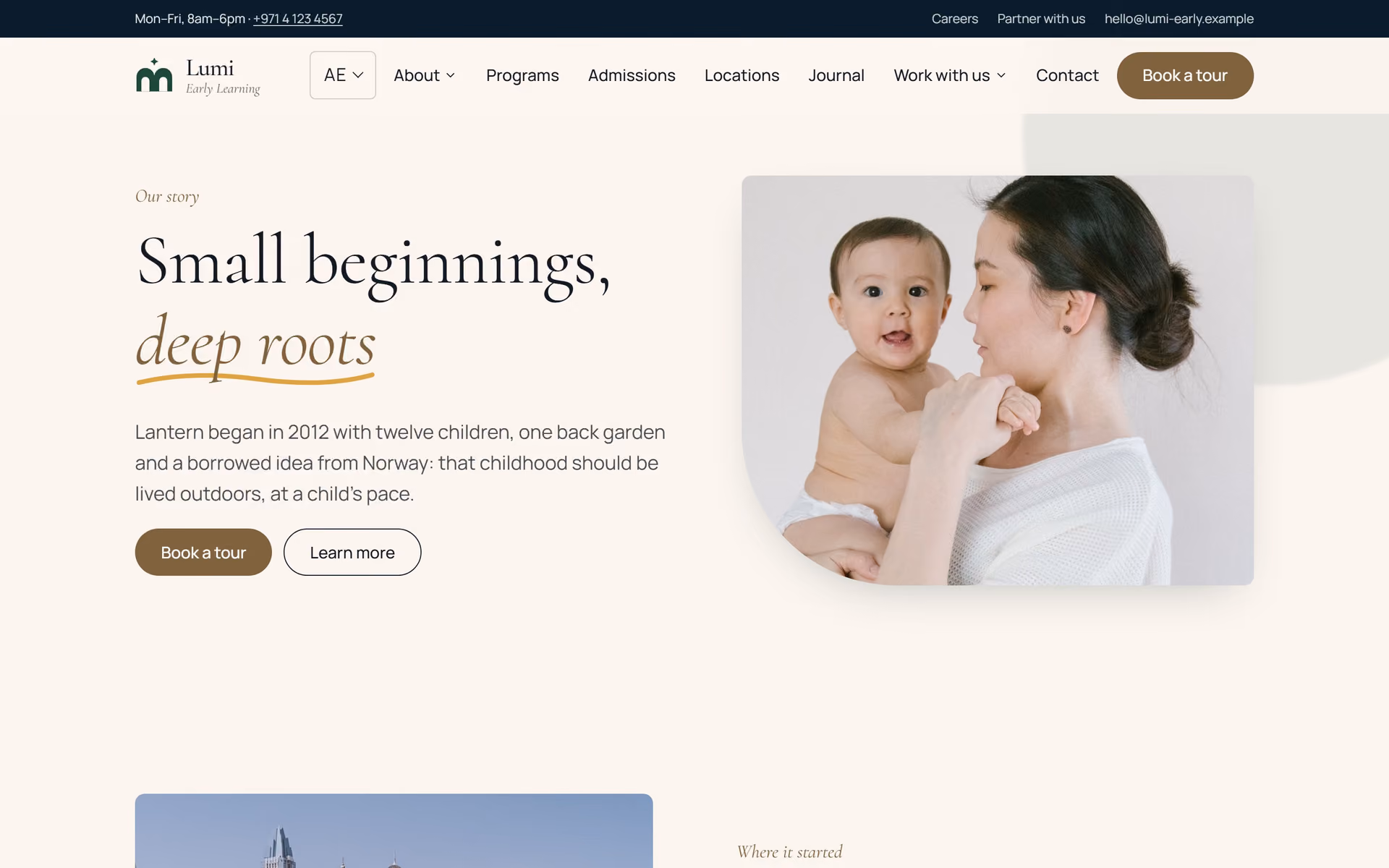 Noor Early Learning UAE: Designing for the UAE