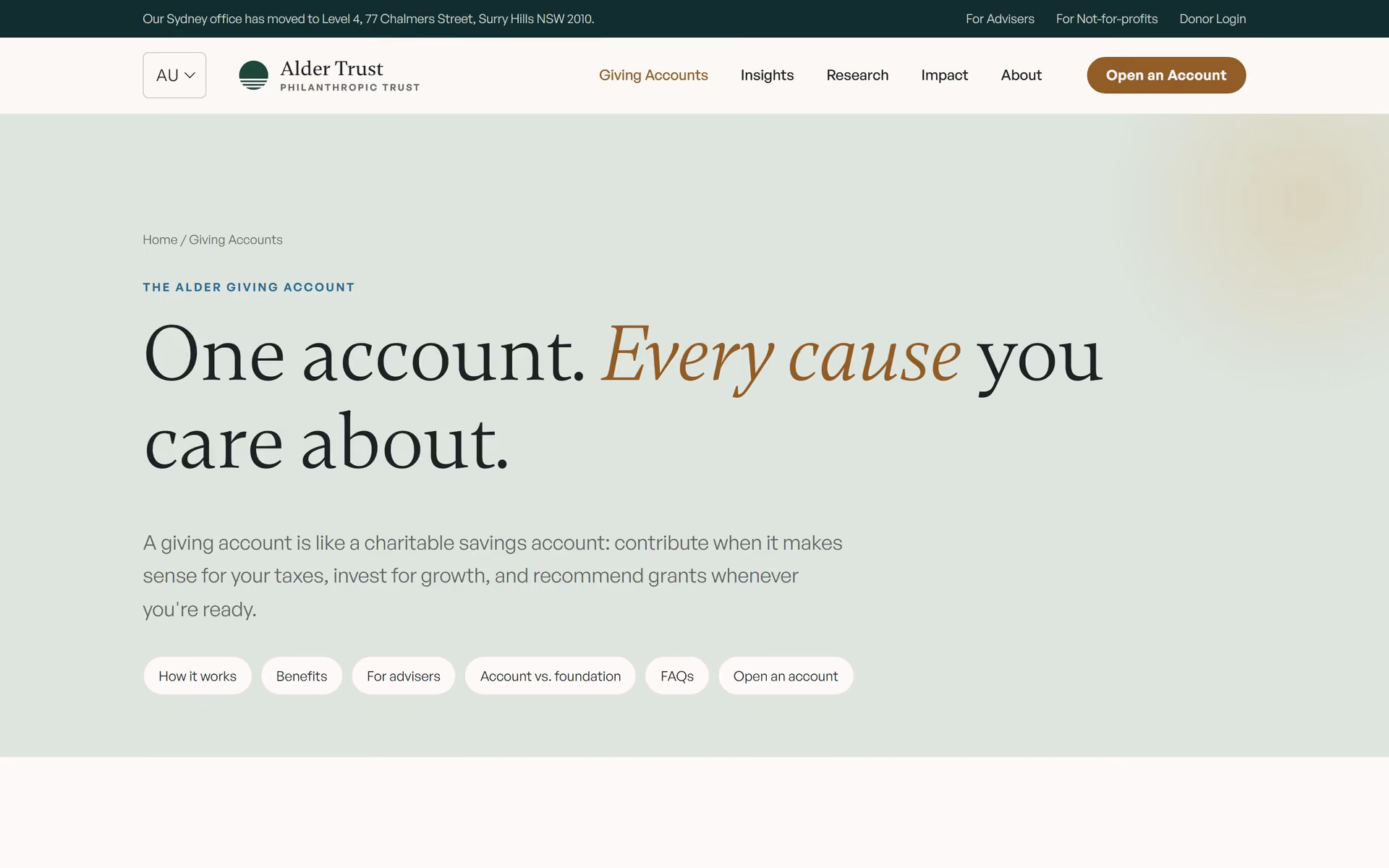 Ironbark Trust Australia: Designing for Australia