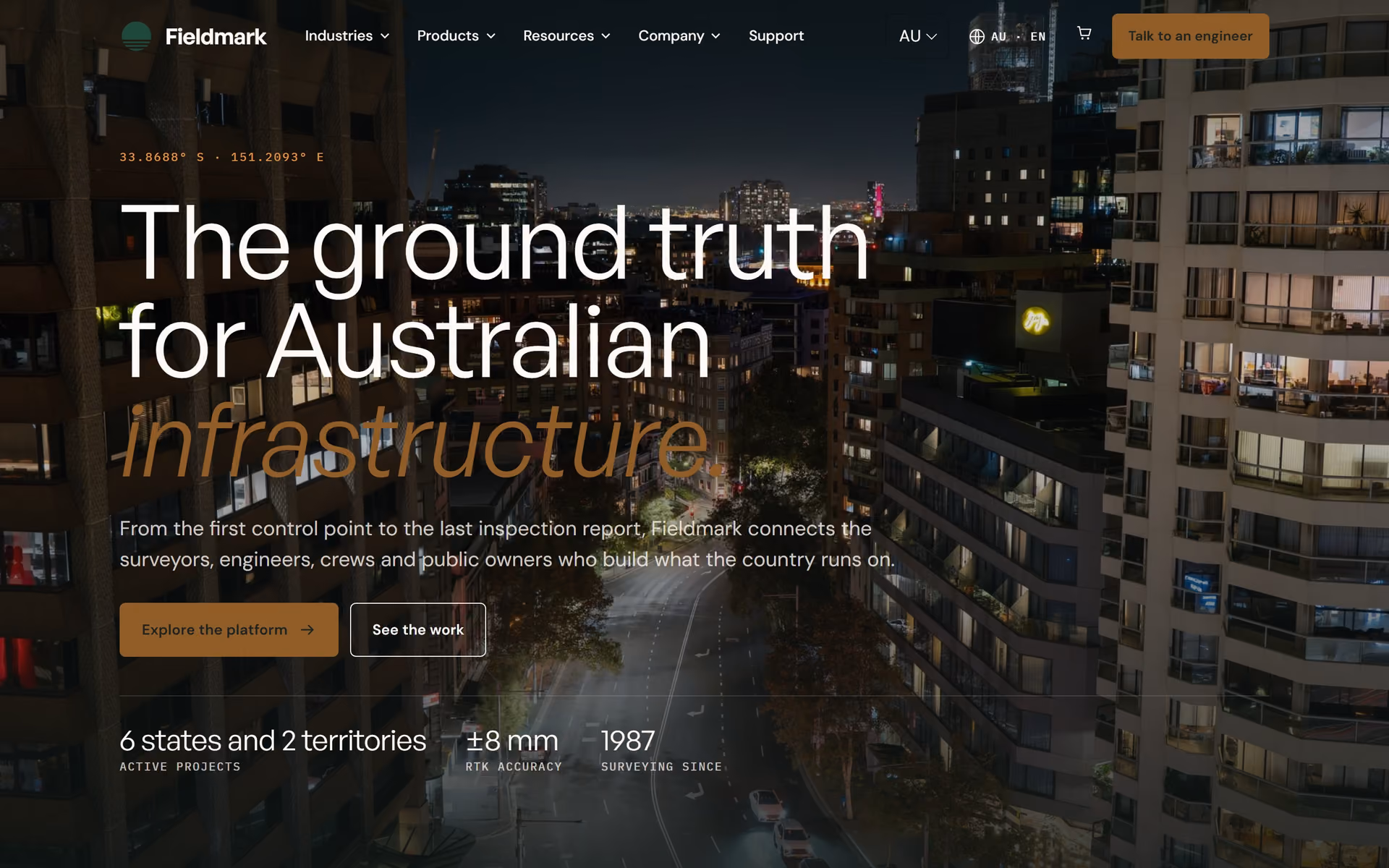 Datum South Australia: Homepage and key journeys