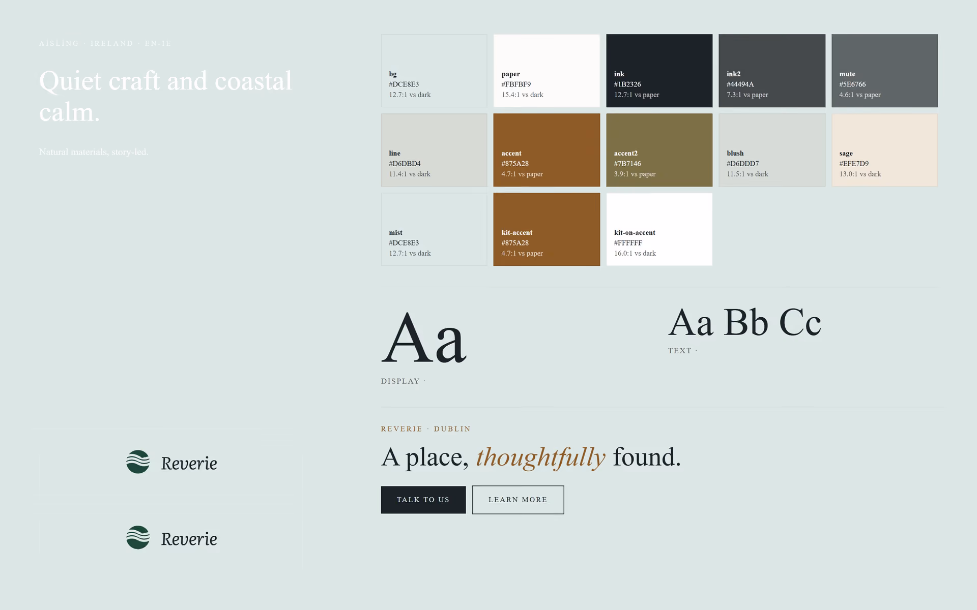 Aisling Ireland: Brand adaptation