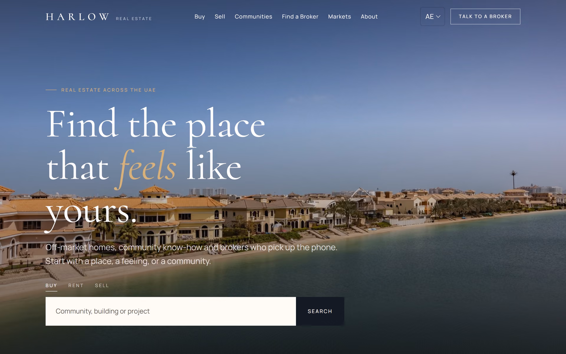 Harlow UAE: Homepage and neighbourhood guide