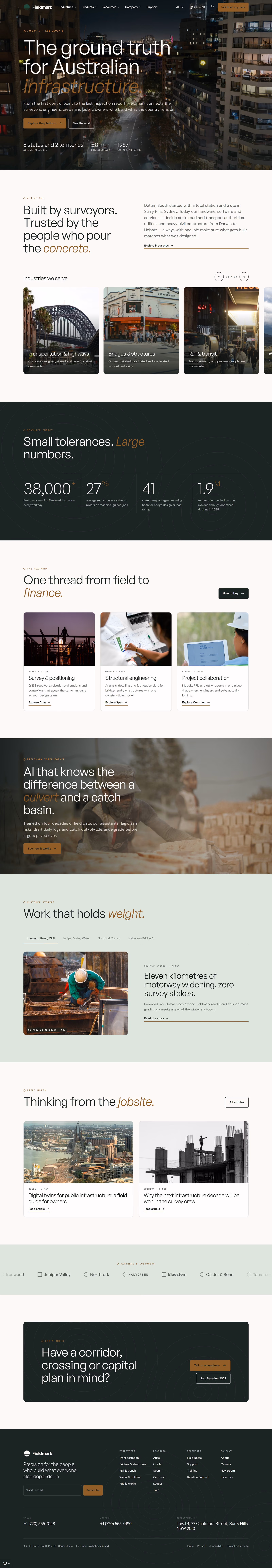 Datum South Australia: The brief