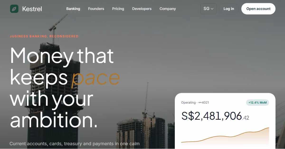 Bulbul Singapore: fintech website design for a city-state of founders