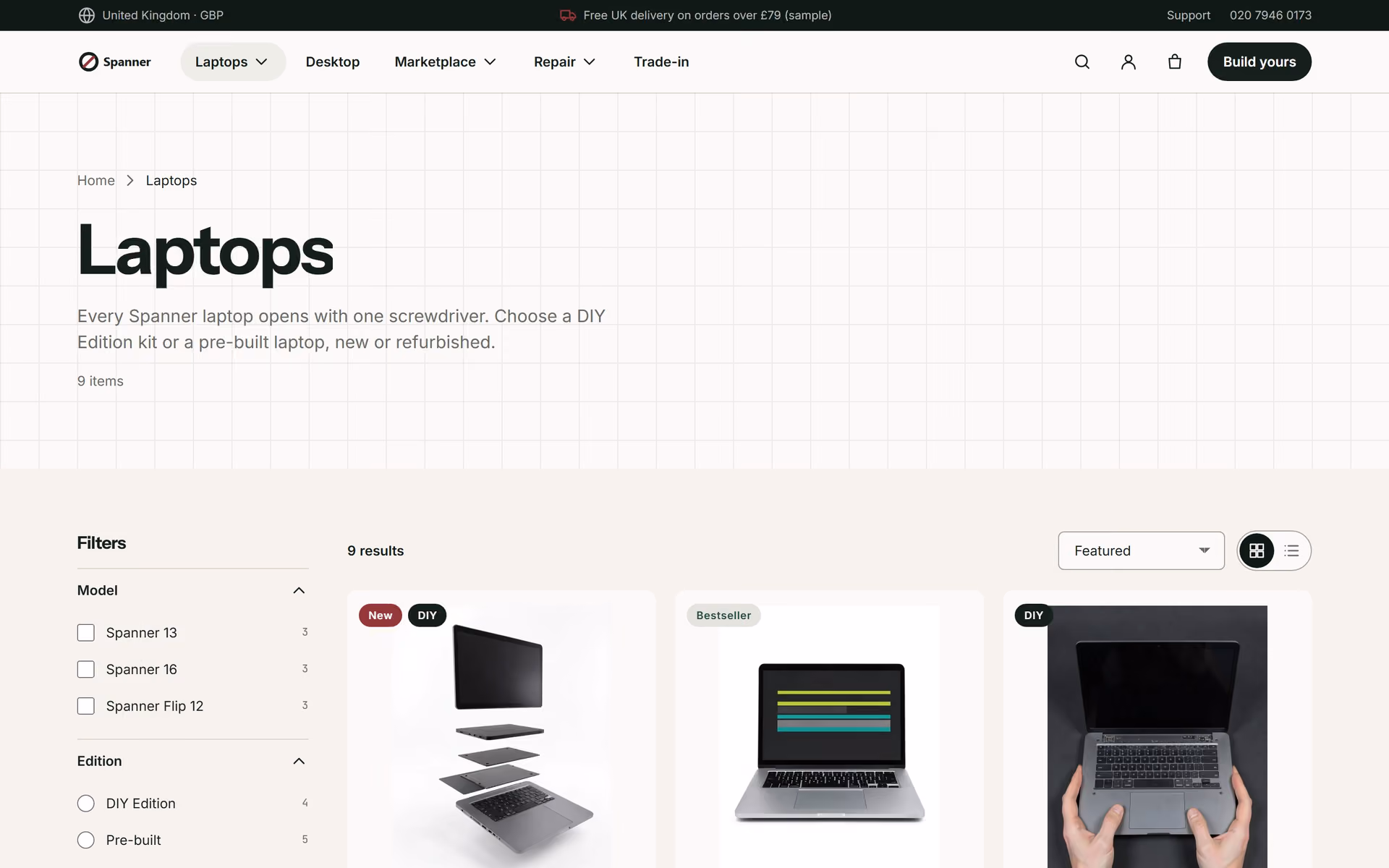 Spanner UK: Designing for United Kingdom