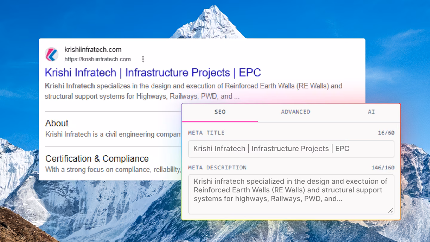 Krishi infratech seo agency