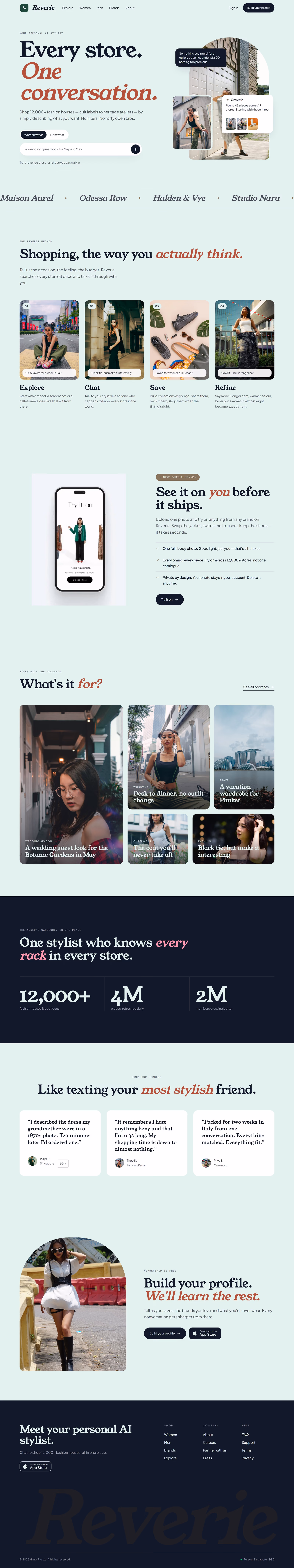 Mimpi Singapore: The brief
