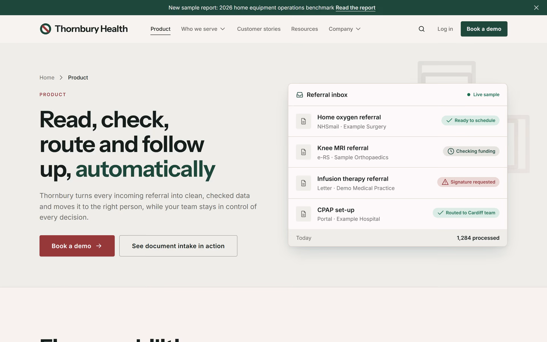 Thornbury Health UK: Designing for United Kingdom