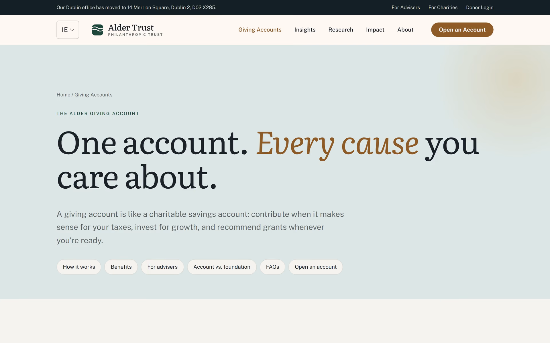 Hawthorn Trust Ireland: Designing for Ireland