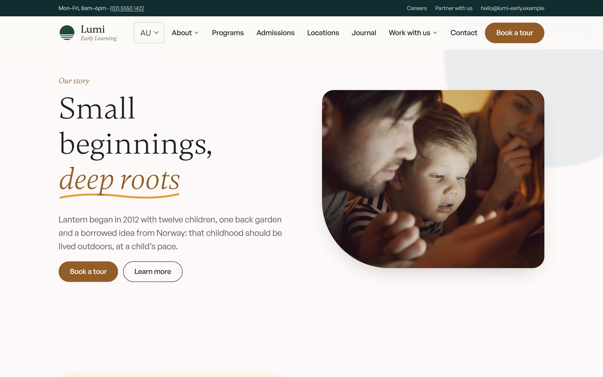 Wattle Early Learning Australia: Designing for Australia