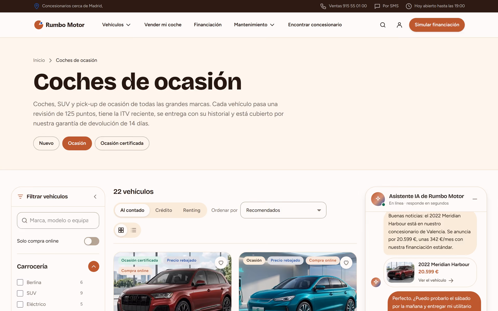 Rumbo Motor España: Pensado para España