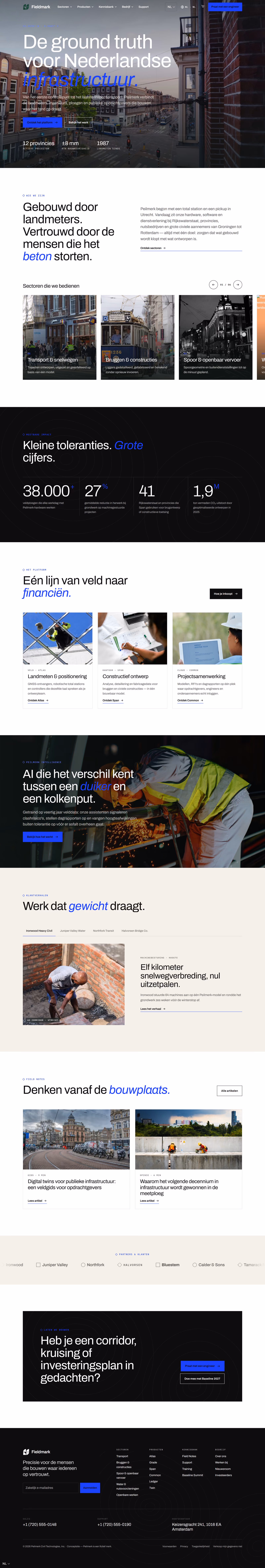 Peilmerk Nederland: De opdracht