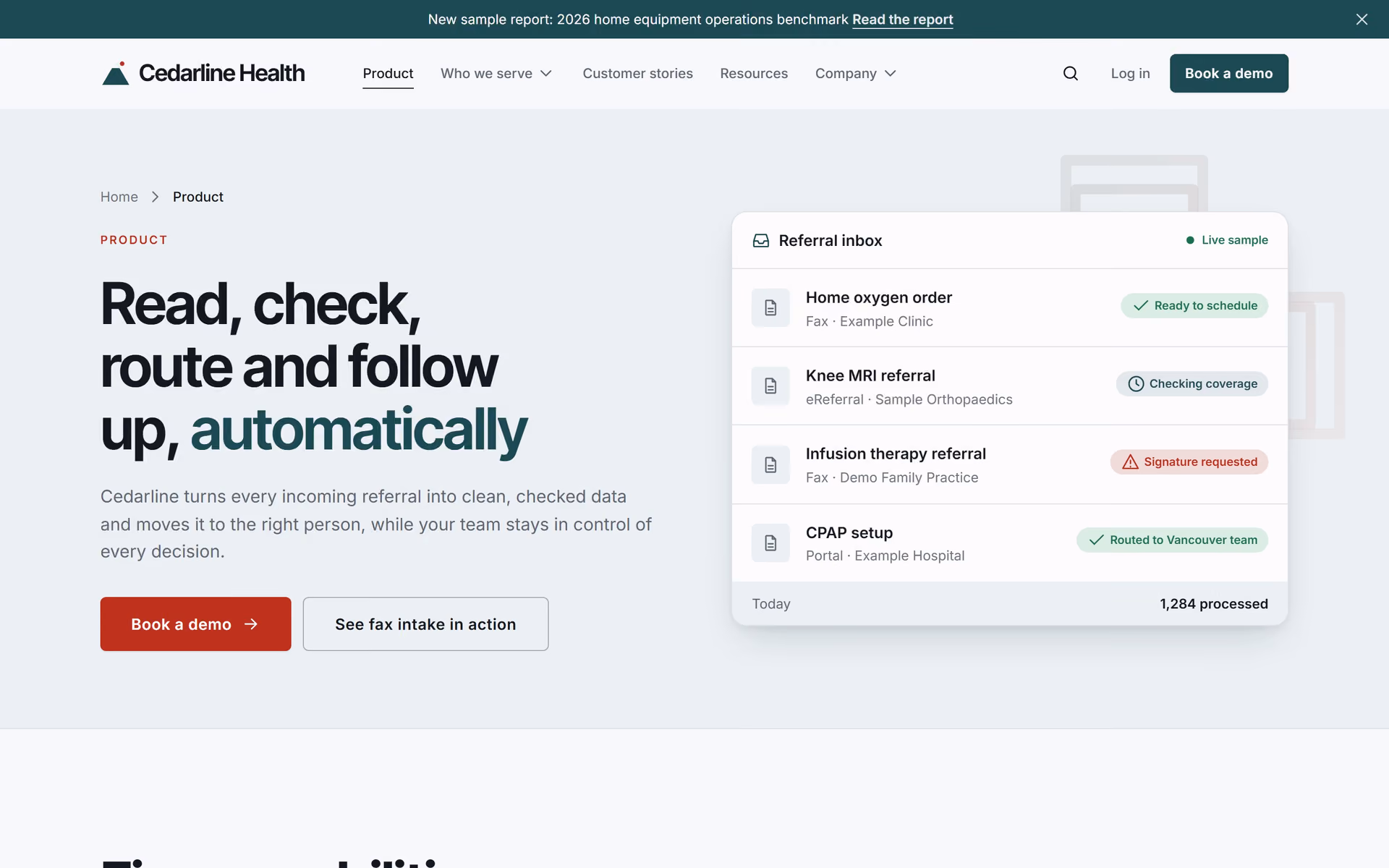 Cedarline Health Canada: Designing for Canada