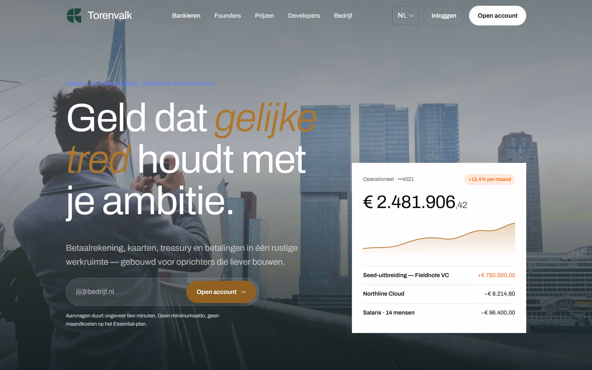 Torenvalk Nederland: Homepage en belangrijkste routes
