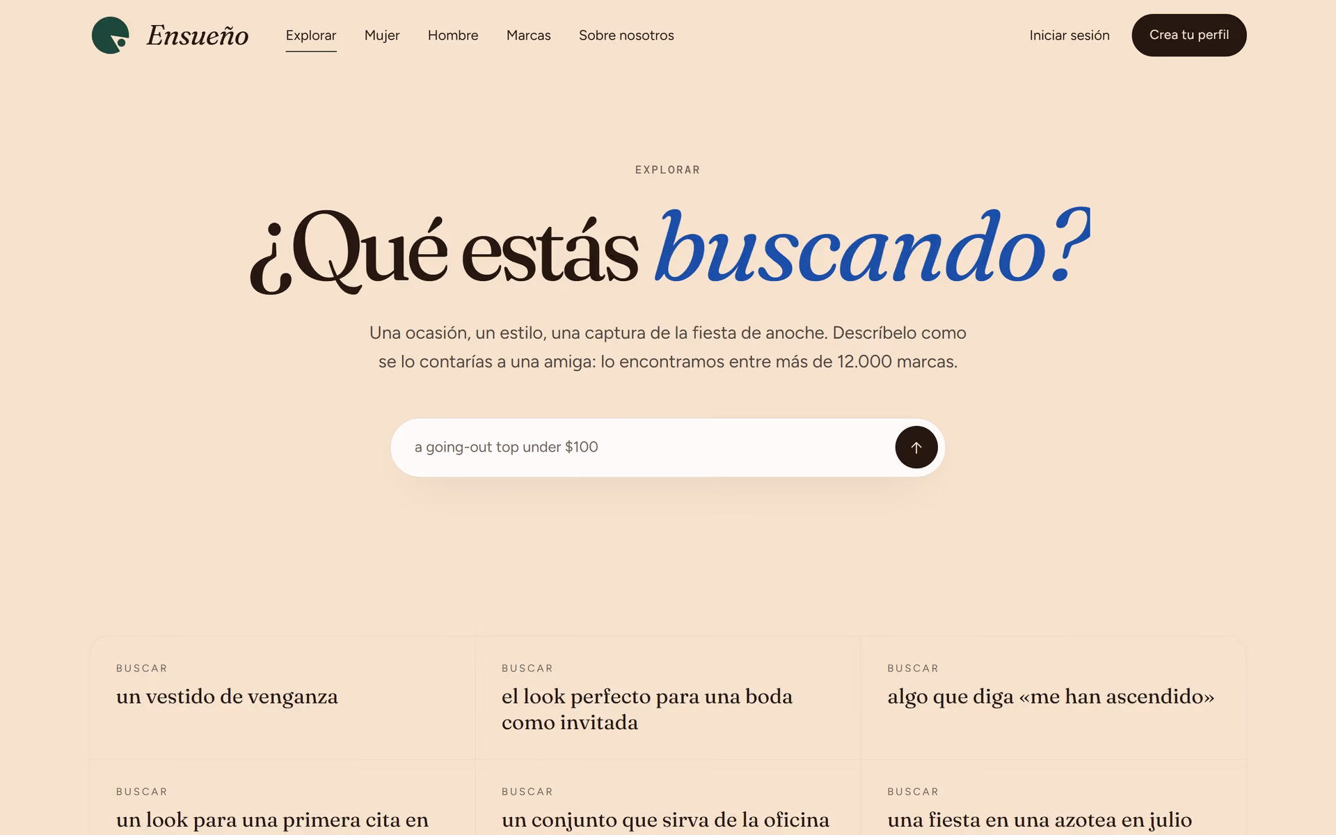 Ensueño España: Pensado para España