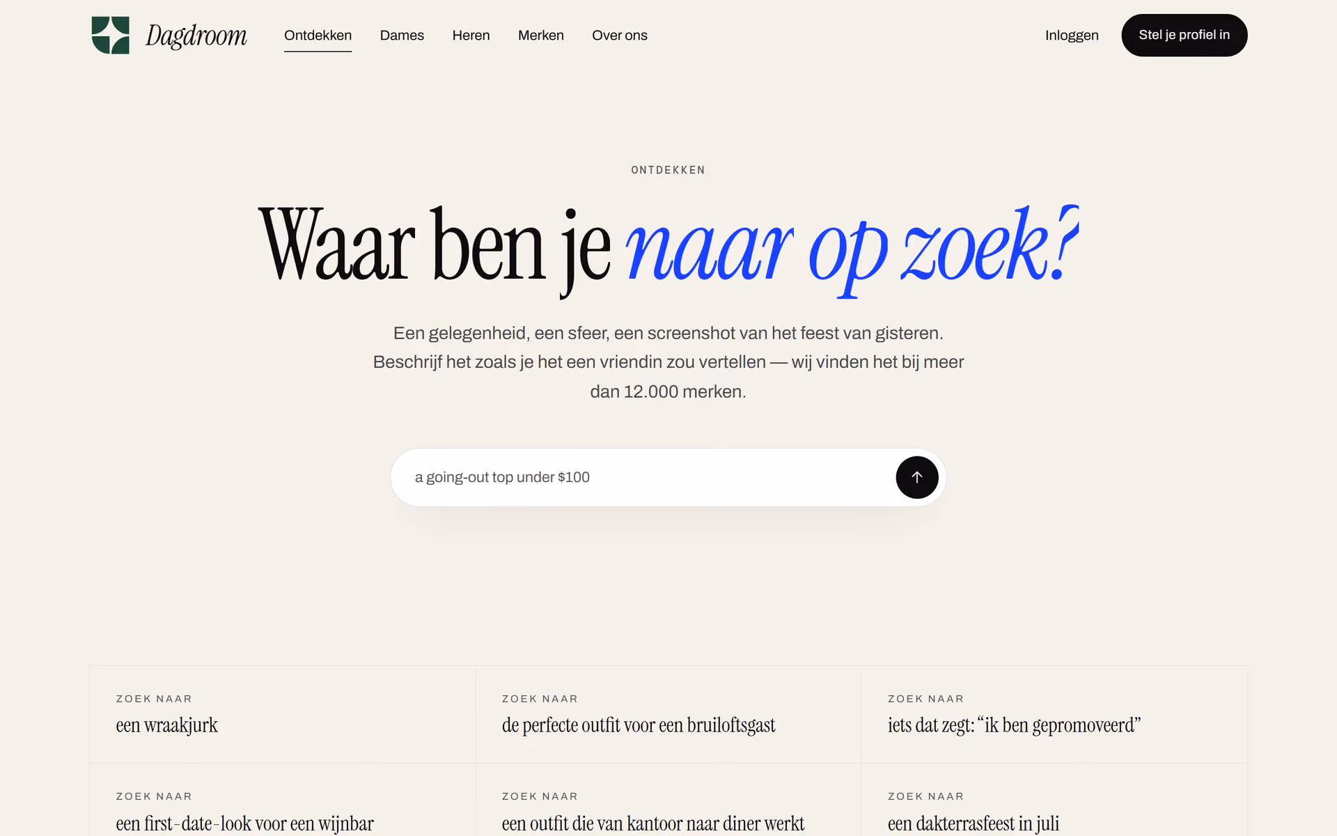Dagdroom Nederland: Ontworpen voor Nederland