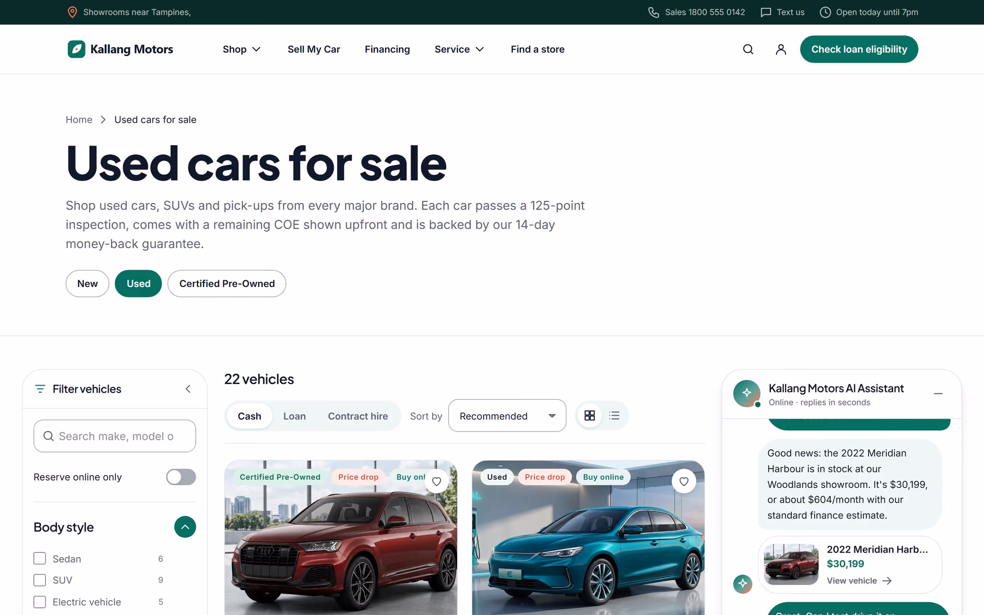 Kallang Motors Singapore: Designing for Singapore