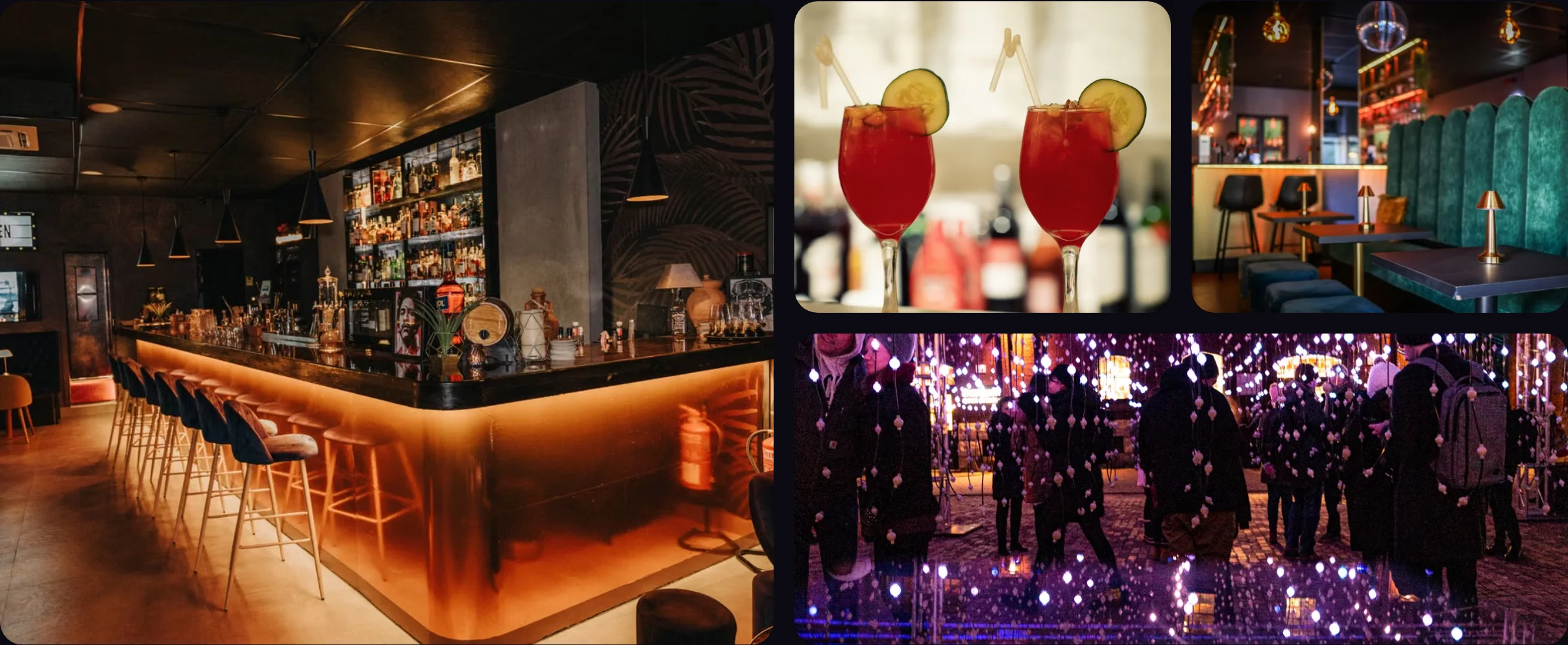 Venue gallery mosaic layout