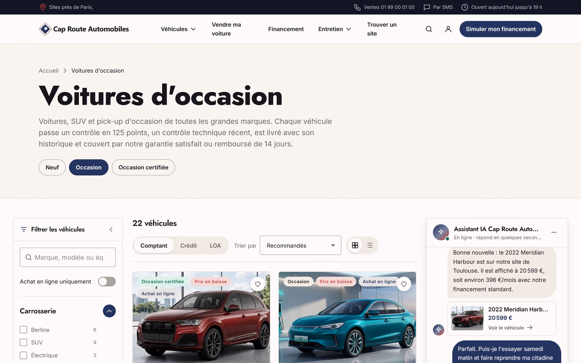 Cap Route Automobiles France: Pensé pour la France
