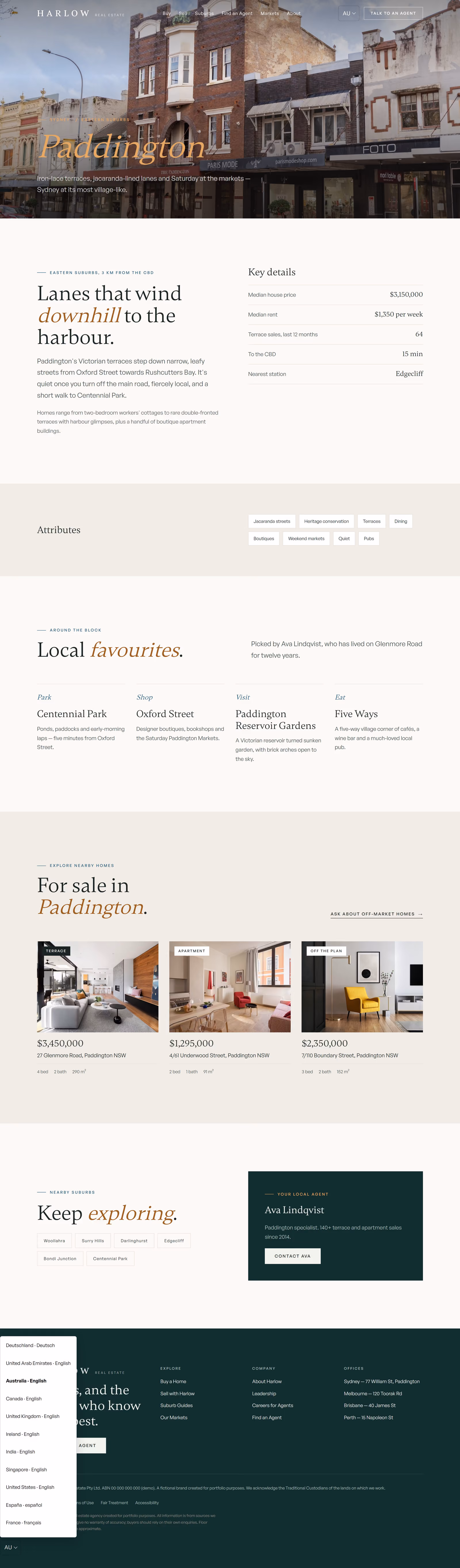 Harlow Australia: Homepage and neighbourhood guide