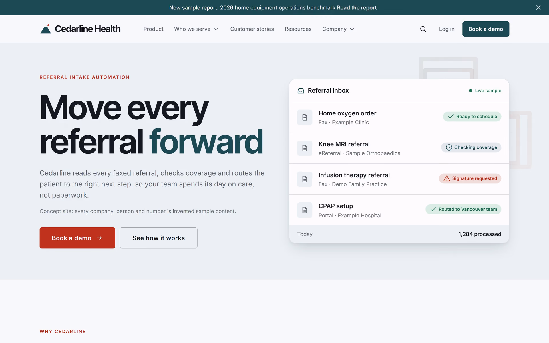 Cedarline Health Canada: Homepage, product and solutions