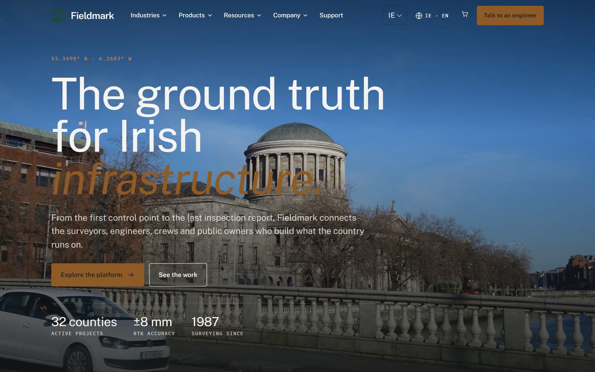 Groundwell Ireland: Homepage and key journeys