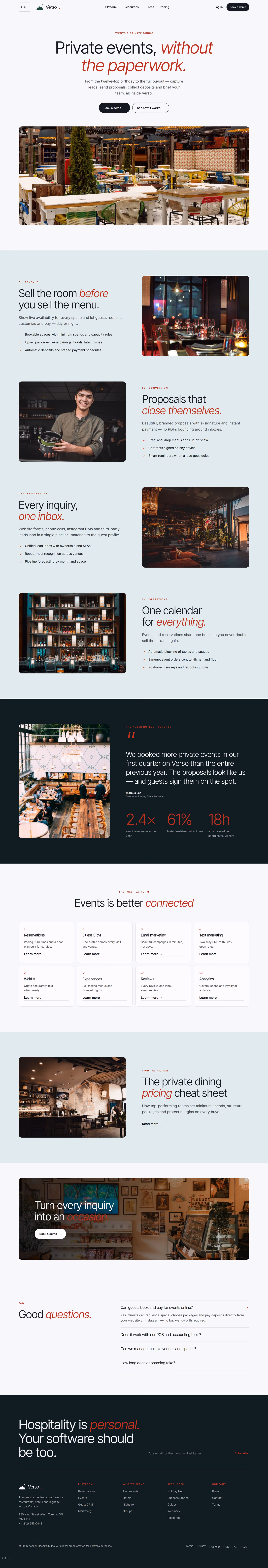 Accueil Canada: Homepage and key journeys