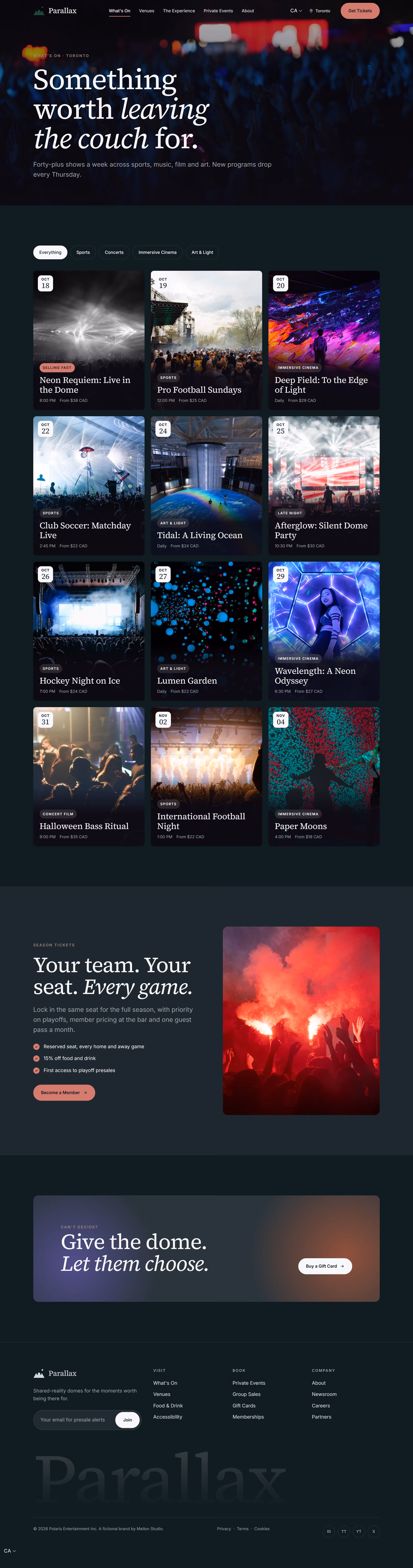 Polaris Canada: Homepage and key journeys