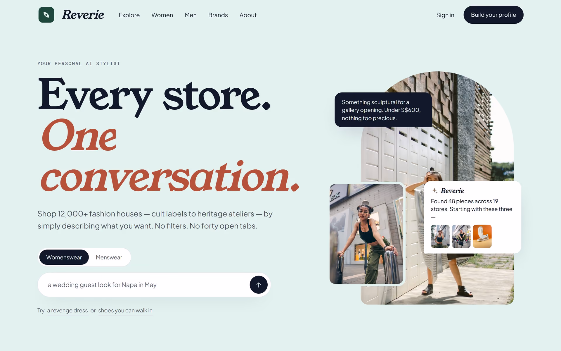 Mimpi Singapore: Homepage and key journeys