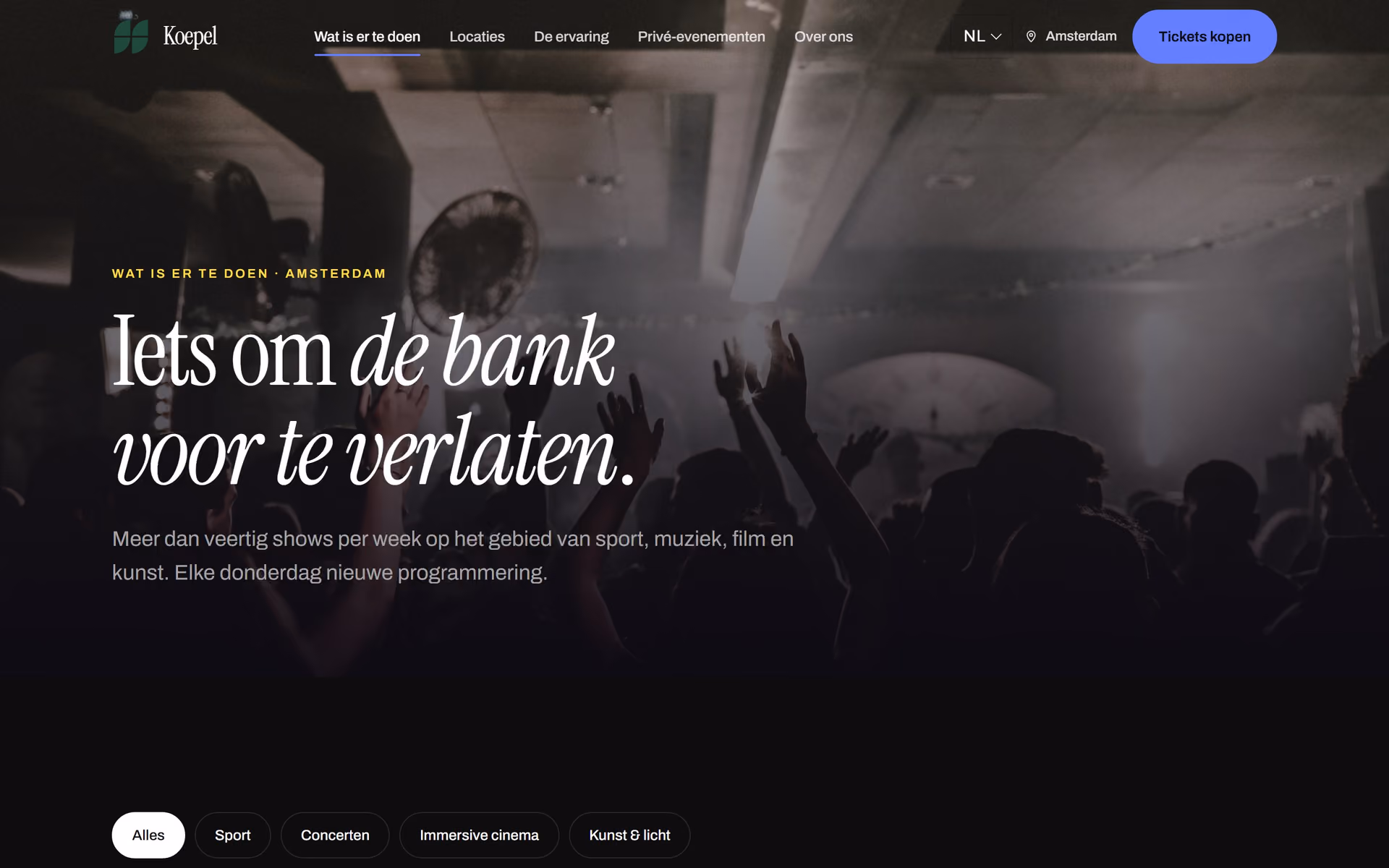 Koepel Nederland: Ontworpen voor Nederland