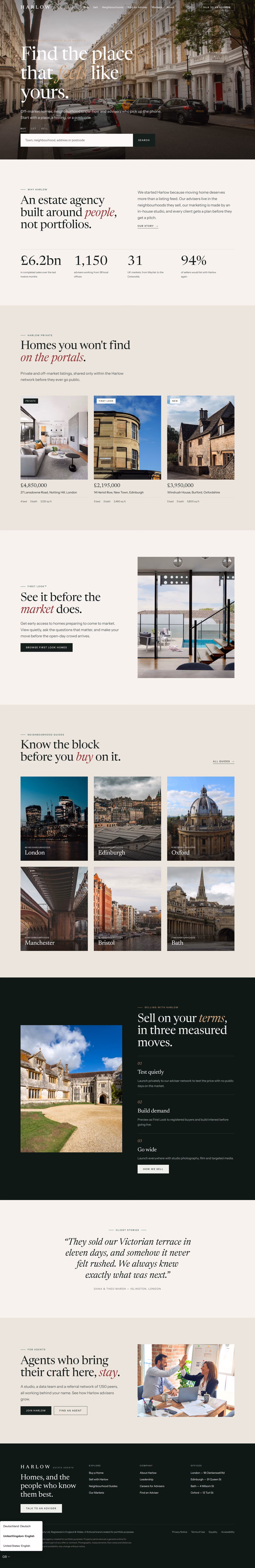 Harlow UK: The brief