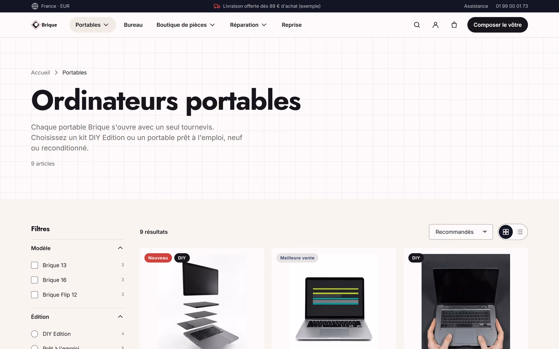 Brique France: Pensé pour la France