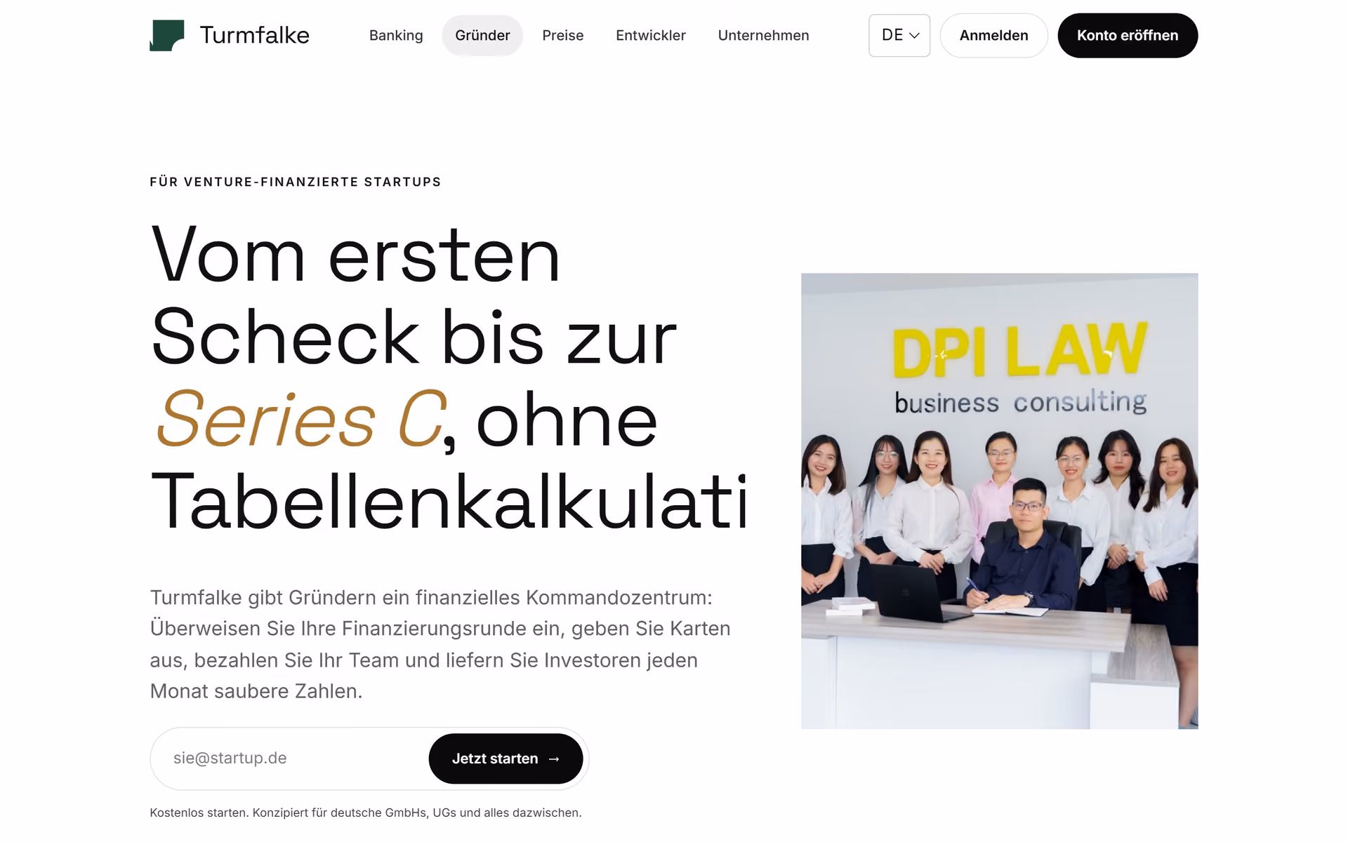 Turmfalke Deutschland: Gestaltet für Deutschland