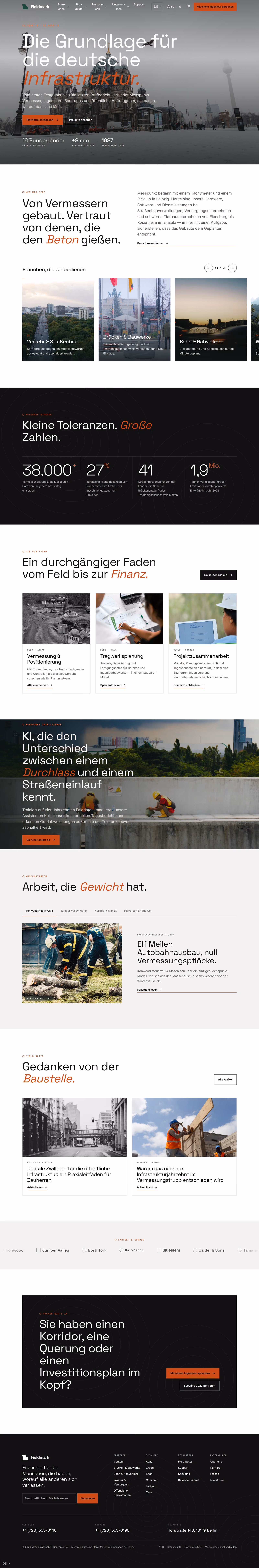 Messpunkt Deutschland: Das Briefing