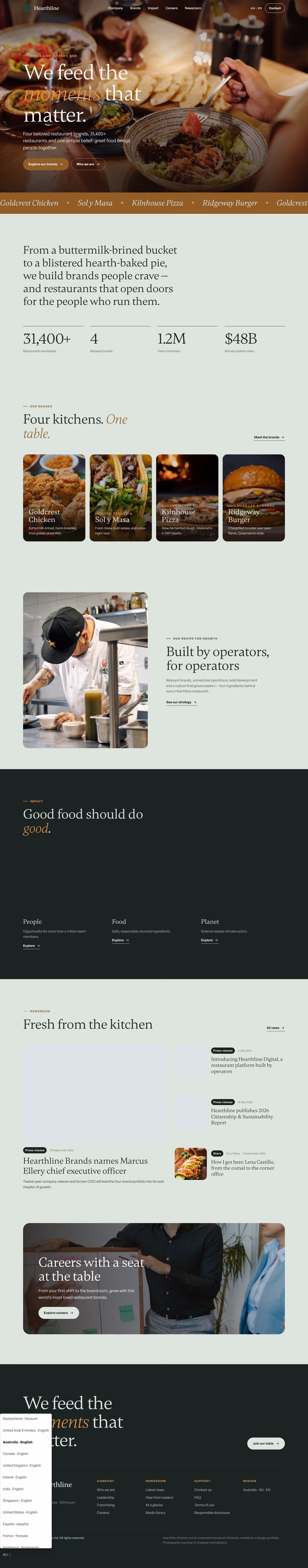 Coals & Co Australia: The brief