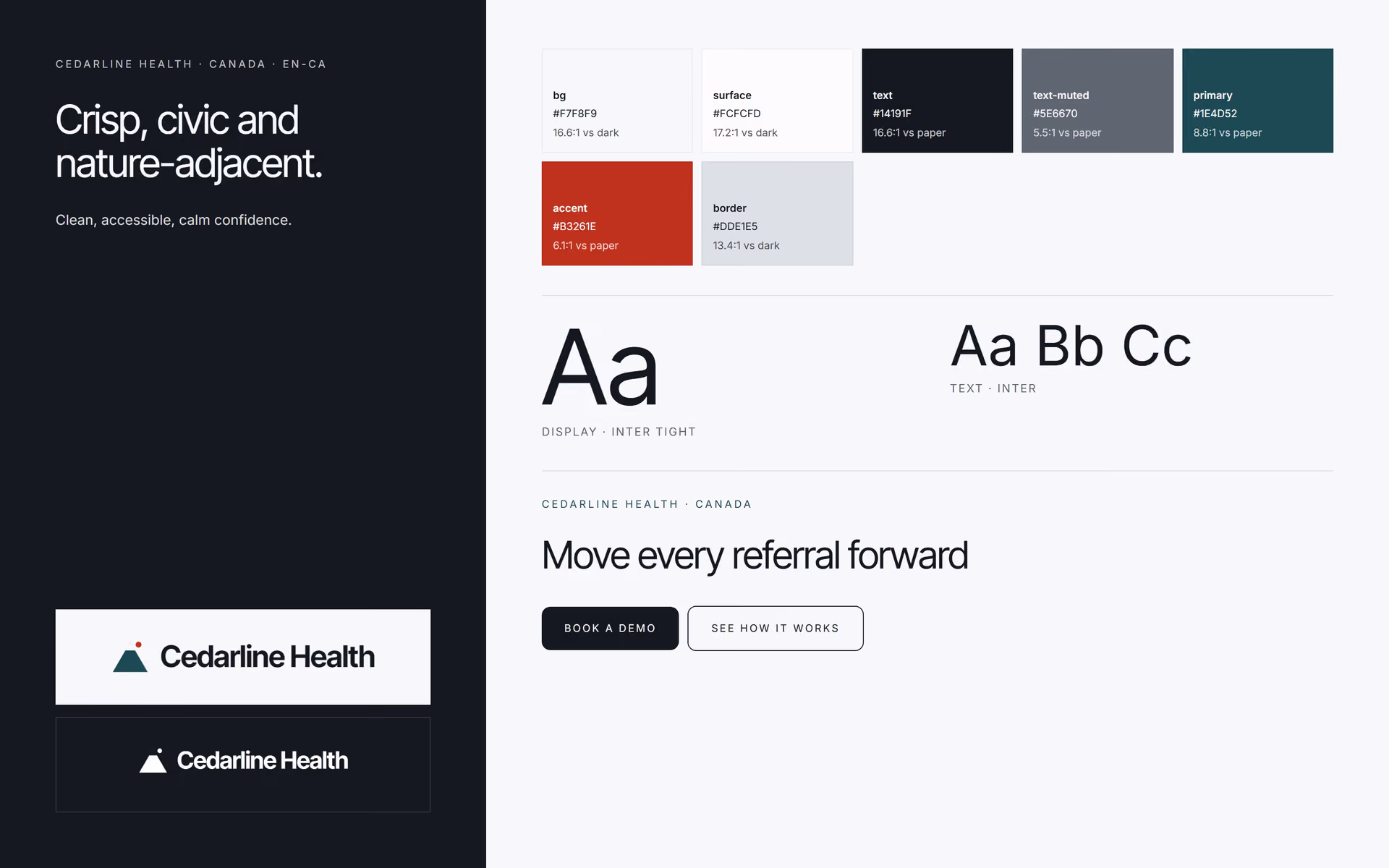 Cedarline Health Canada: Brand adaptation