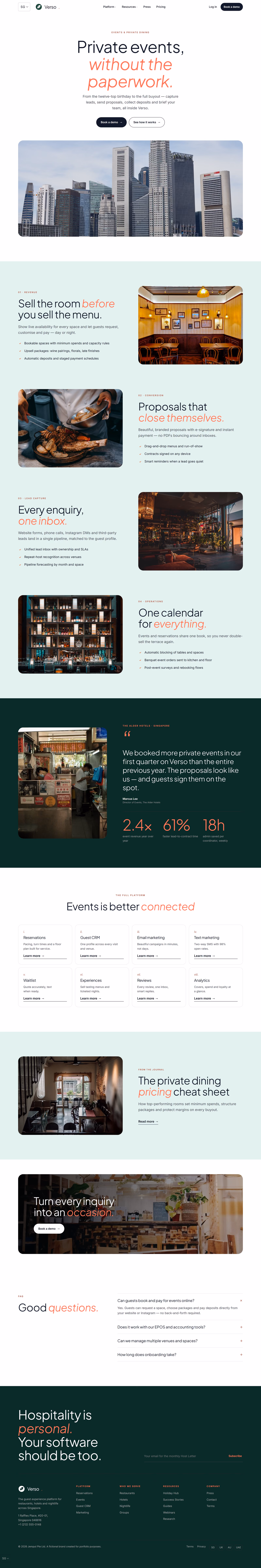 Jemput Singapore: Homepage and key journeys