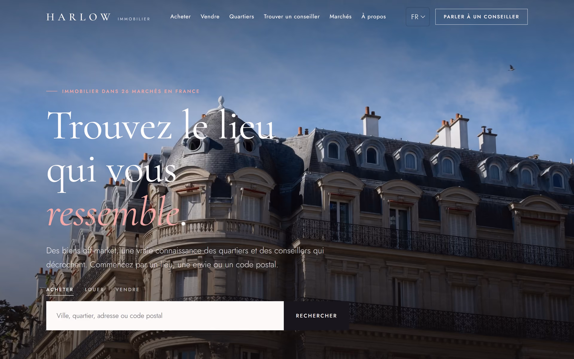 Harlow France: Page d'accueil et guide de quartier