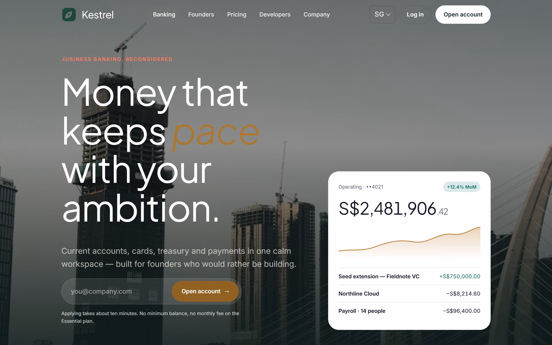 Bulbul Singapore: Homepage and key journeys