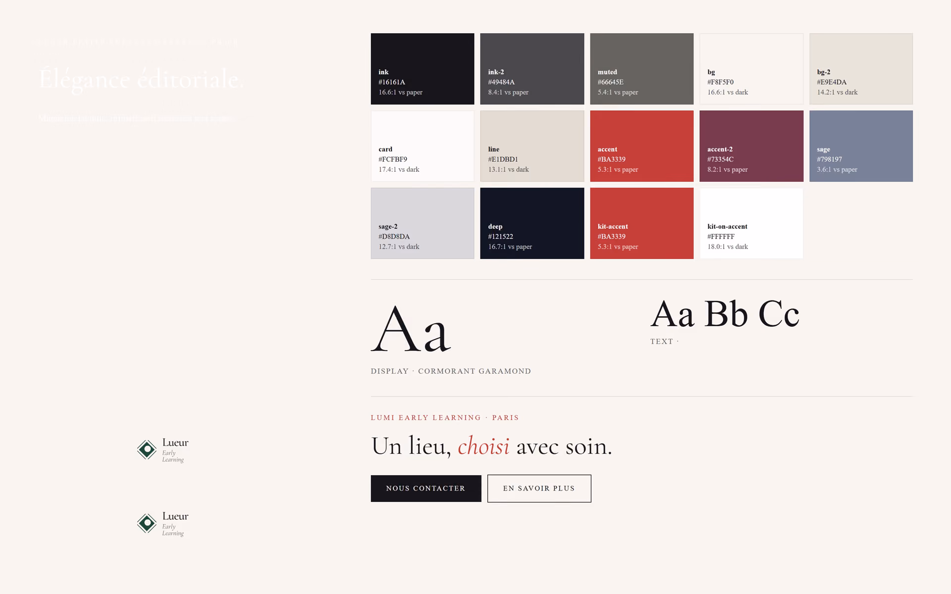 Lueur France: Adaptation de marque