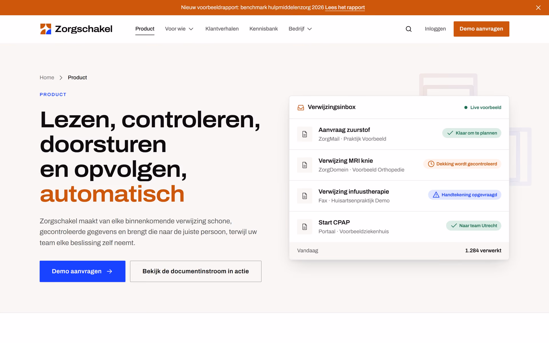 Zorgschakel Nederland: Ontworpen voor Nederland